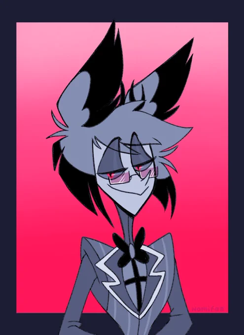 Glasses #HazbinHotelAlastor