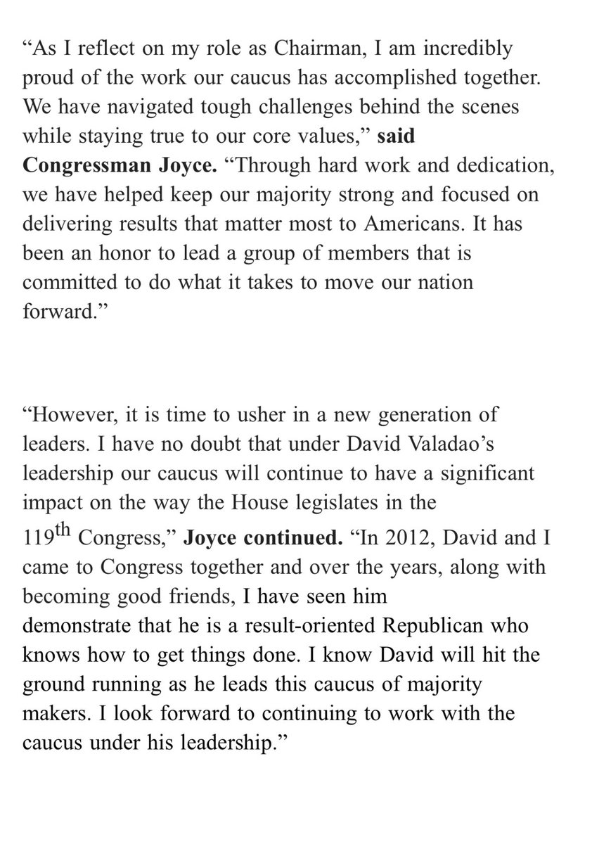 .<a href="/RepDaveJoyce/">Dave Joyce</a> officially handing over the reins of RG2 to <a href="/RepDavidValadao/">Rep. David Valadao</a>.
