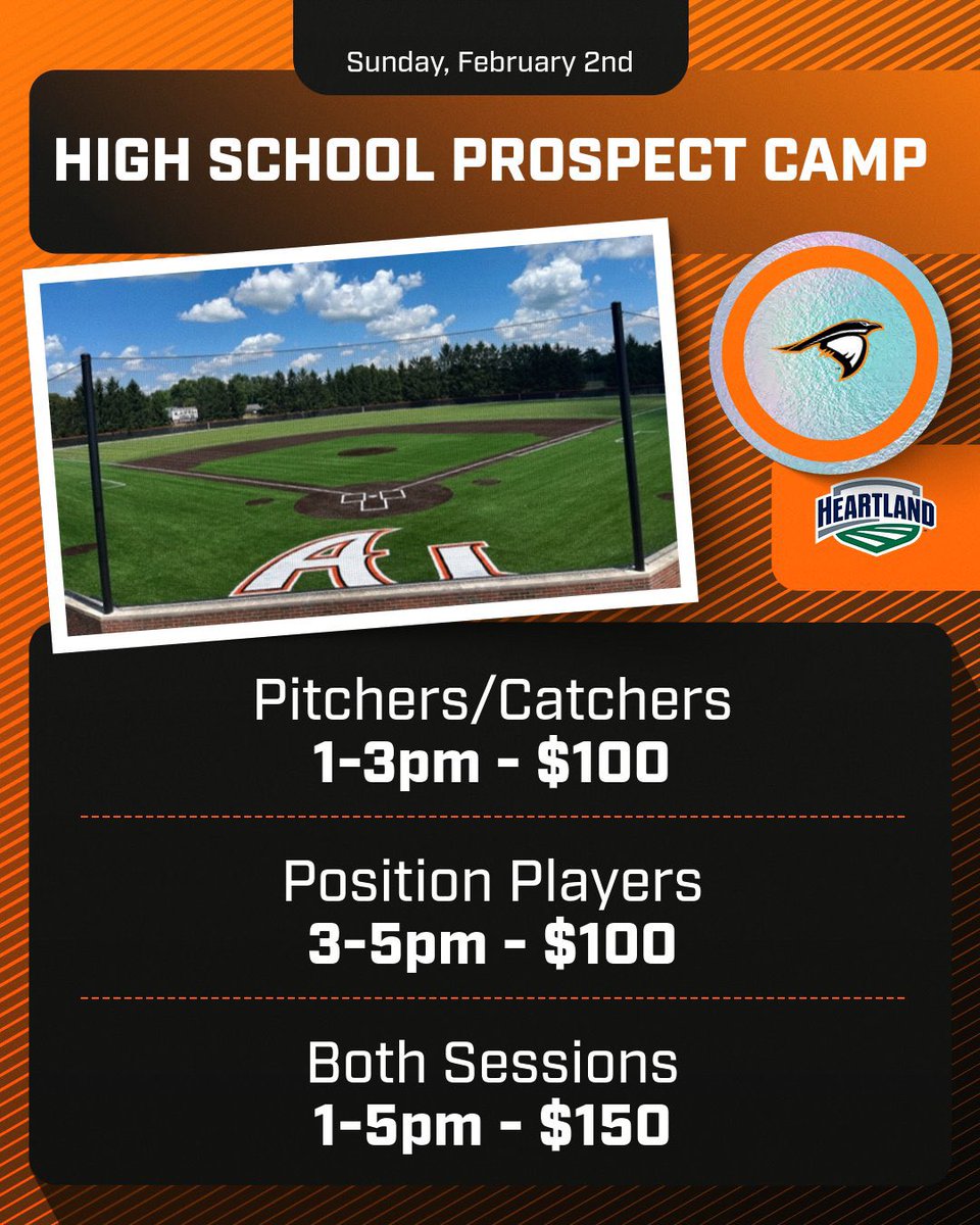 AU High School Prospect Camp on Feb. 2nd! Two sessions, pitchers/catchers &amp; position players or sign up for both!

app.registrationguru.net/#!/portal?even…
