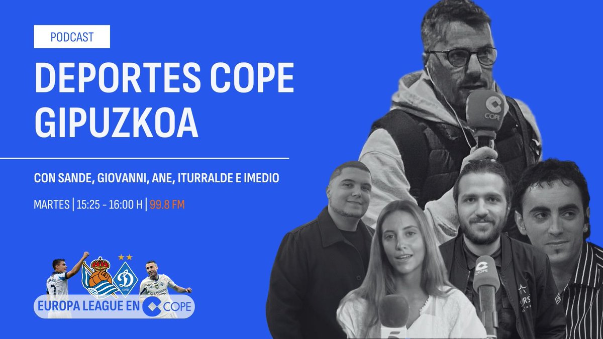 DCGipuzkoa's tweet photo. 🎧 #PodcastDCG
📎 #LaCharlaDeLaCOPE
🗓️ 10/12/2024

🥦 @MarcoASande
🐴 @Giobatista19
📺 @pineiroane
🕵🏻‍♀️ @andershoffman
⚔️ Óscar Imedio

🔗 https://t.co/61WdbGKjkX

🤳🏻 #ÀbreteaEscuchar #RealSociedad #LaCharlaDeLaCOPE https://t.co/lWcciCEjxg