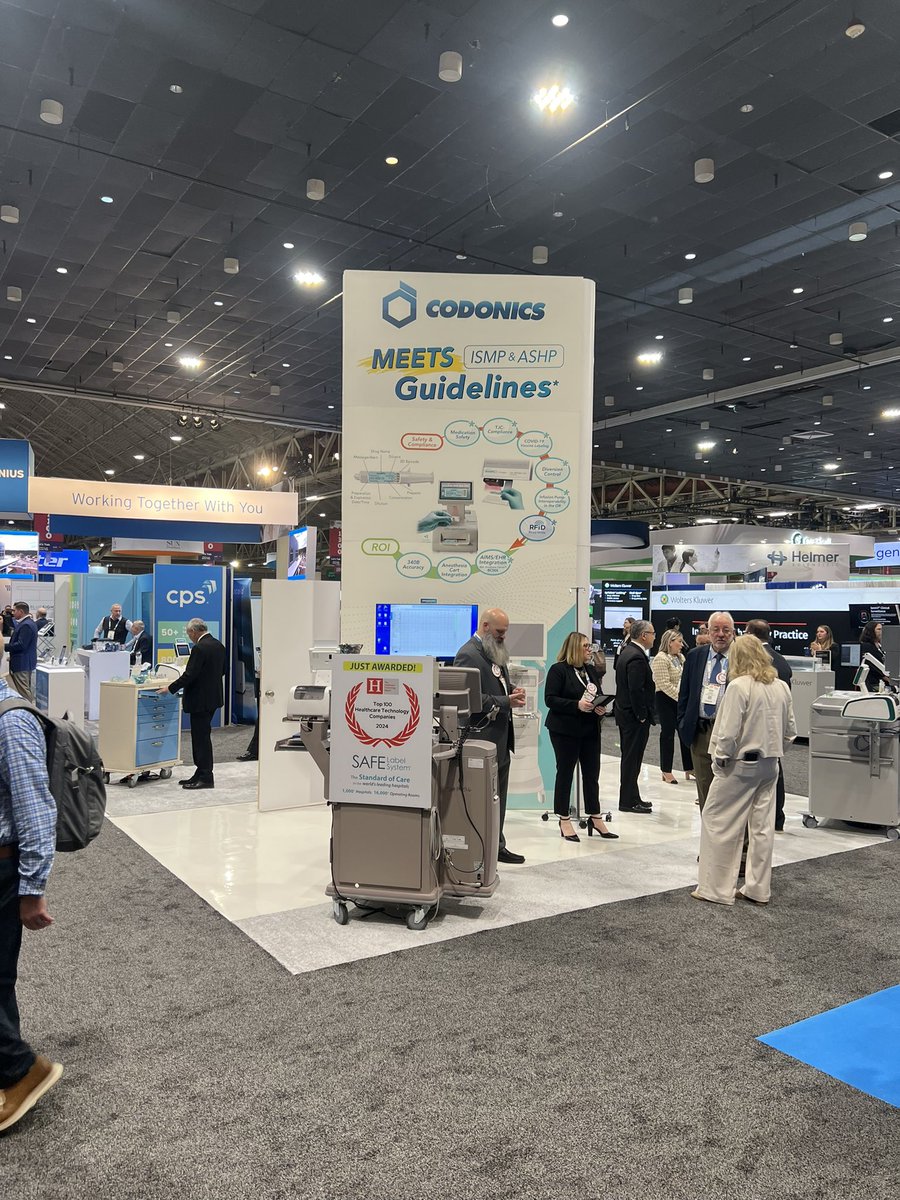 codonics's tweet photo. @ASHPOfficial  MIDYEAR Stop by for a cookie and help us celebrate our newest award—Top 100 Healthcare Technology Company of 2024!  Booth #1001 

#ASHP24 #SafeLabelSystem #StandardofCare https://t.co/LOXBUZj8TJ