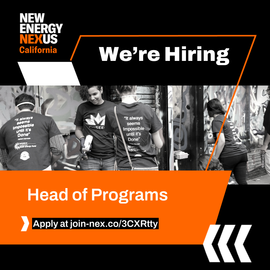 New Energy Nexus California tweet media