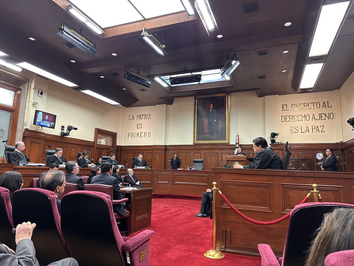Consejo General de la Abogacía Mexicana (@consabogaciamex) on Twitter photo Estuvimos presentes en lo que será el último informe de la Mtra. Pdta. de la <a href="/SCJN/">Suprema Corte</a> Norma Lucía Piña Hernández, quién ha dado un discurso histórico. Estuvimos presentes en lo que será el último informe de la Mtra. Pdta. de la <a href="/SCJN/">Suprema Corte</a> Norma Lucía Piña Hernández, quién ha dado un discurso histórico.