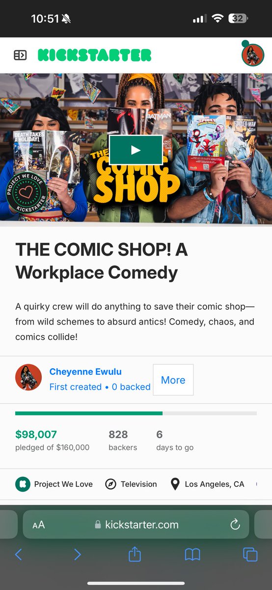 CheyenneTheGeek's tweet image. WE’RE OVER 90 THOUSAAAAANDDDD LETS KEEP IT UP WTFFFF

kickstarter.com/projects/cheye…