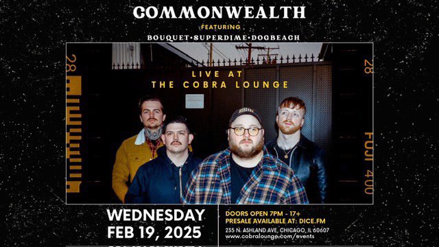 thebandbouquet's tweet photo. ICYMI: couple February shows with one of the bands that inspired us to start writing for Bouquet

See you then 💐 https://t.co/Yq2OXMQecZ