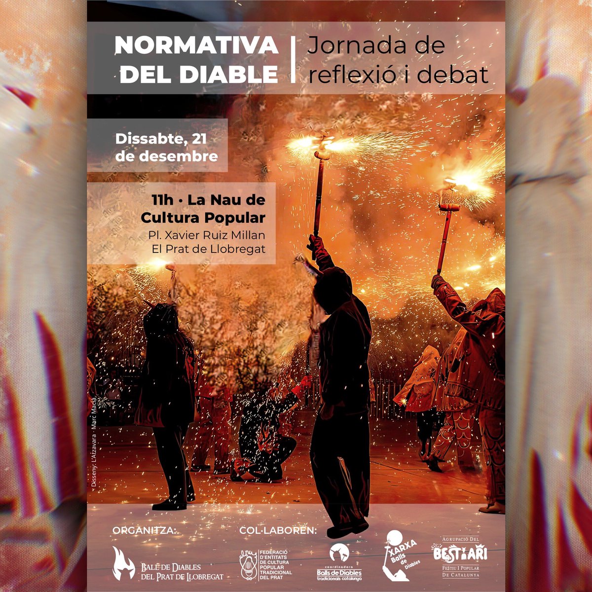 El proper dissabte 21 de desembre ve ben carregat! 🎉

Al matí tenim l’oportunitat de presentar-vos aquesta jornada de reflexió que farem de la mà de @cbdtradicionals i @bestiari.cat al <a href="/federacioelnus/">FEDERACIÓ EL NUS</a>