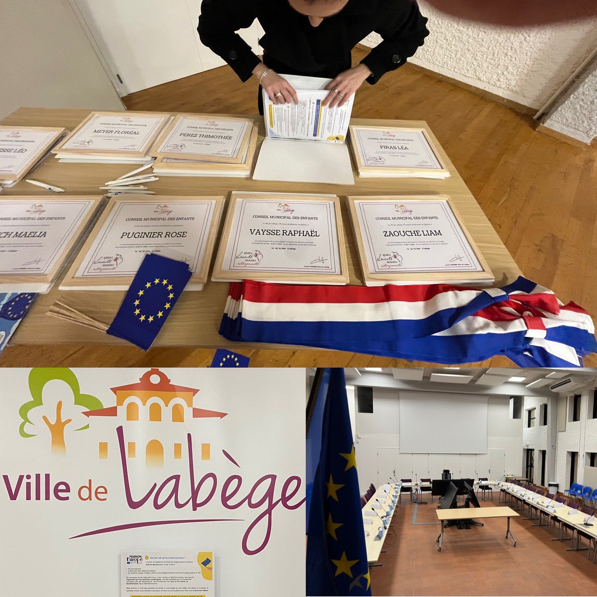 EuropeToulouse's tweet image. Ce soir, on prépare les dossiers des #élus du Conseil municipal des enfants à #Labège. 
Leur dossier comprend de l'info sur l'#UE avec une thématique sur la #désinformation.
De quoi faire de jeunes citoyens européens avertis🇪🇺

#citoyennetéactive 
#décodeurseurope
#europedirect