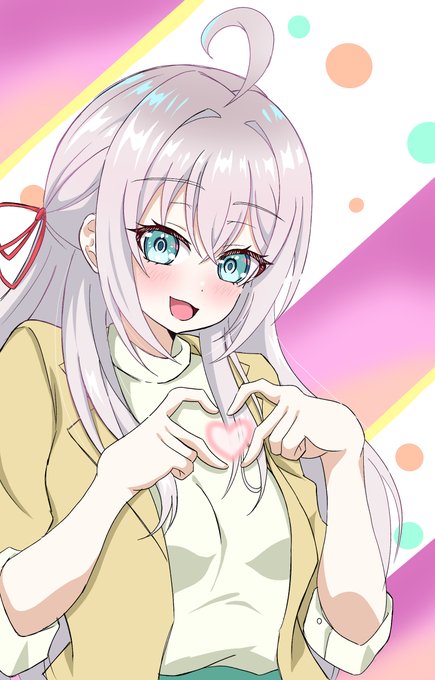 早朝お絵描きでアーリャさん
#ロシデレ 