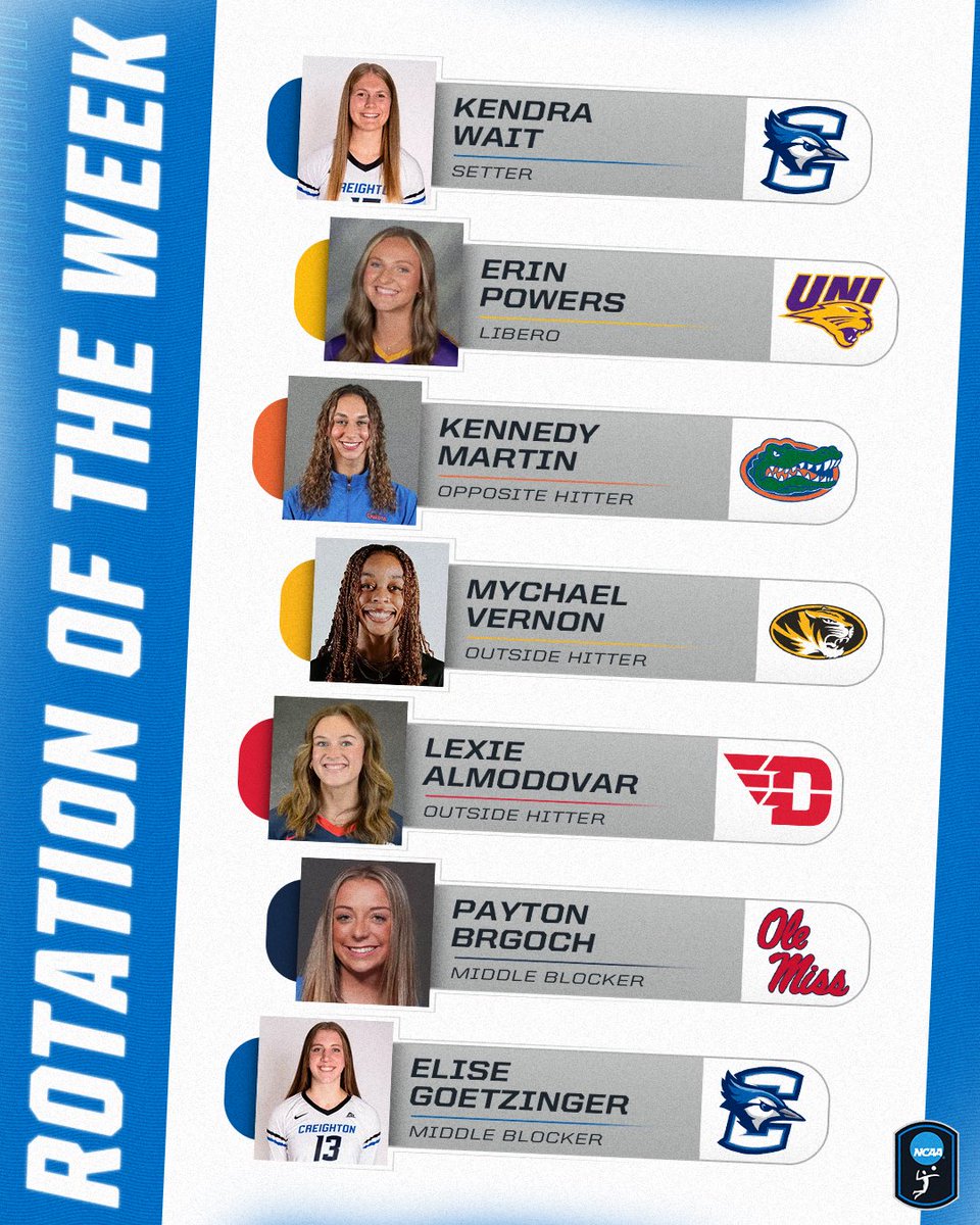 NCAA Women's Volleyball tweet media