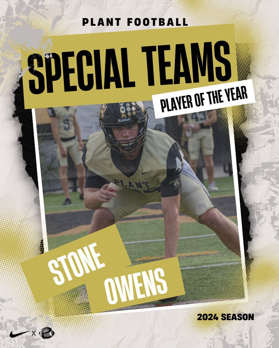 Congrats to our 2024 Special Teams player of the year <a href="/StoneOwens48/">Stone Owens</a> !