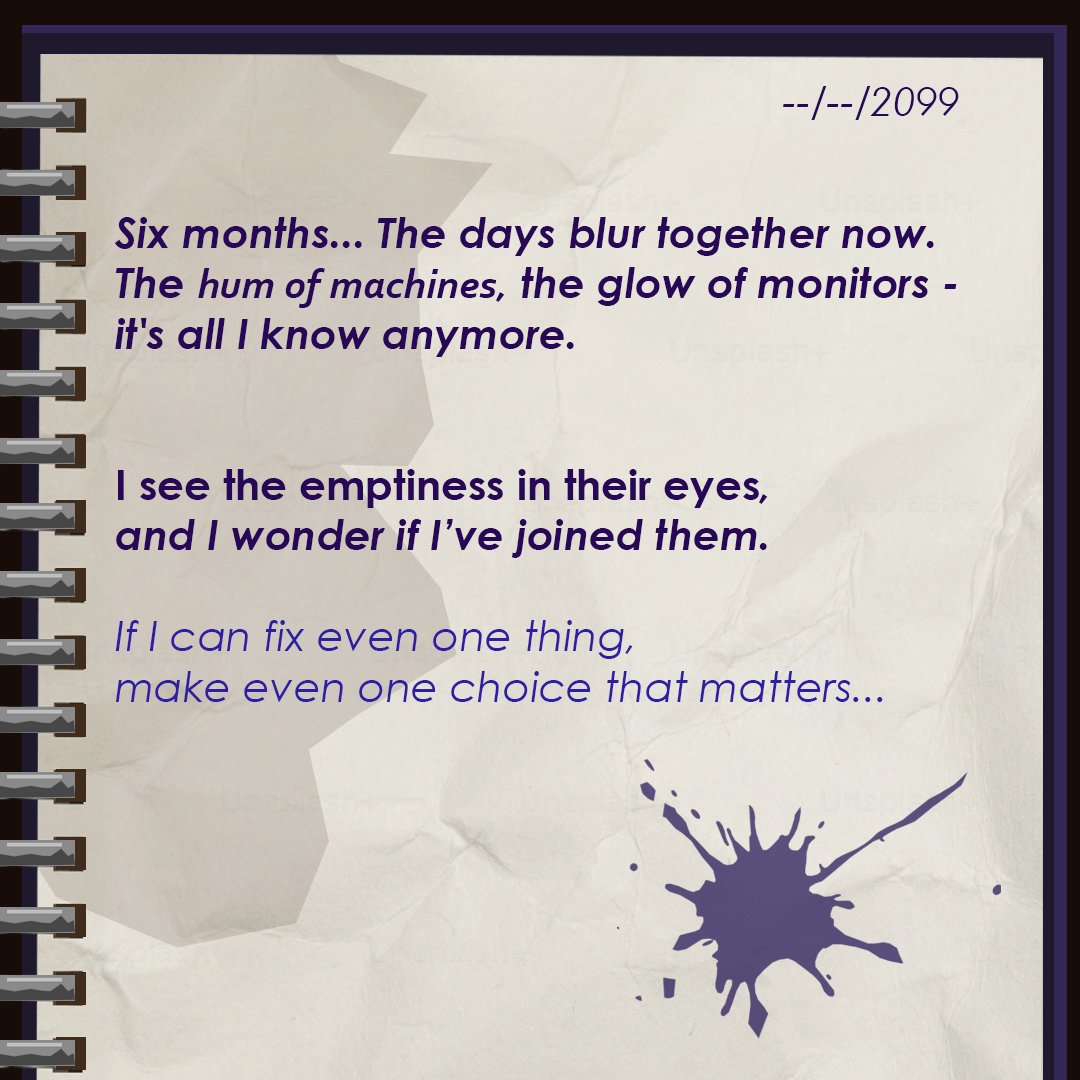 ScrapRoots's tweet photo. 📖 Scientist's Diary: Entry #3 📷

 #ScrapRoots #IndieGame #GameLore #PostApocalyptic #GameDev #GameLore https://t.co/cwDJNuL0xP