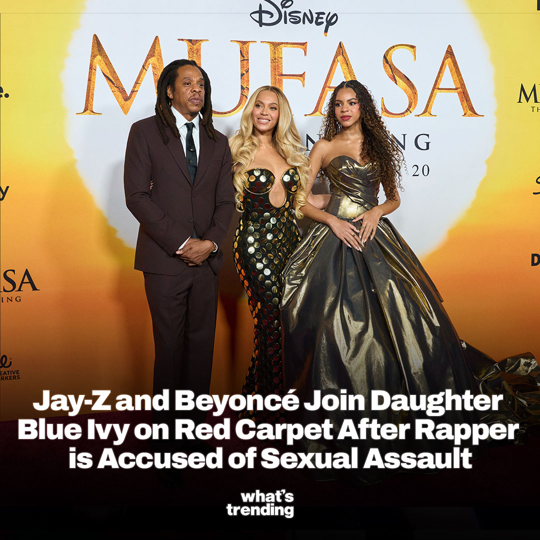 Jay-Z and Beyonc made a rare red carpet appearance at the Los Angeles  premiere of 'Mufasa: The Lion King,' joined by their daughter, Blue Ivy  Carter, just a day after Jay-Z denied
