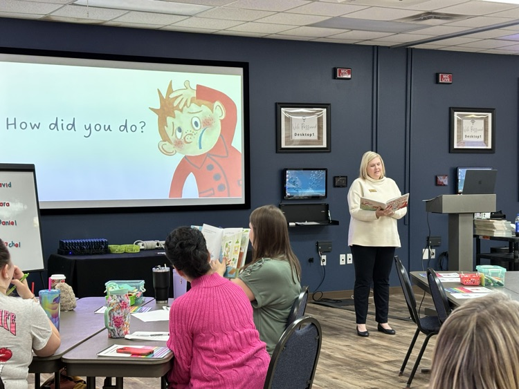 The Literacy Strategies to Support Preschool &amp; Kindergarten Special Education Students course went great today! Thanks Lara Butler!