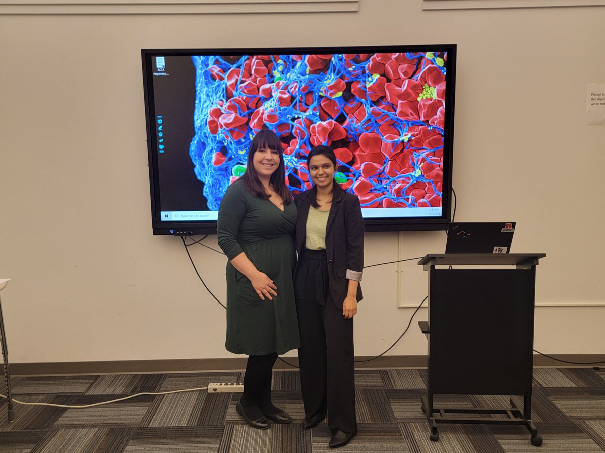 Valerie Tutwiler (@valtutwiler) on Twitter photo I can't believe the first PhD student has graduated from the Tutwiler lab, time flies! So proud of all the work Ranjini has accomplished. Congrats to Dr. Ramanujam!
<a href="/BMERutgers/">RutgersBME</a> <a href="/RutgersResearch/">Rutgers Research</a> <a href="/RutgersSOE/">Rutgers Engineering</a> I can't believe the first PhD student has graduated from the Tutwiler lab, time flies! So proud of all the work Ranjini has accomplished. Congrats to Dr. Ramanujam!
<a href="/BMERutgers/">RutgersBME</a> <a href="/RutgersResearch/">Rutgers Research</a> <a href="/RutgersSOE/">Rutgers Engineering</a>