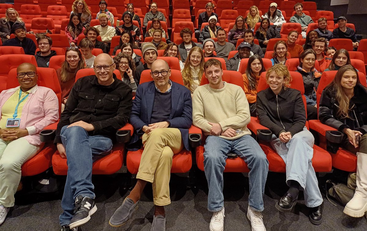 Following last night's exclusive screening of his latest film, Conclave, which has just been nominated for six Golden Globes, this evening we rounded off an amazing year of #masterclasses with BAFTA winning writer/director Edward Berger.   

Huge thanks to Edward and @blackbearuk