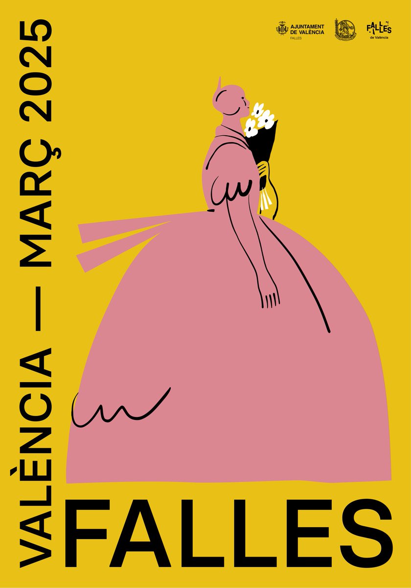 JCF_Valencia's tweet image. 🔥 Esta és l’imatge gràfica de les Falles 2025.

Disseny de Sergio Membrillas i Migue Martí.

#Falles25