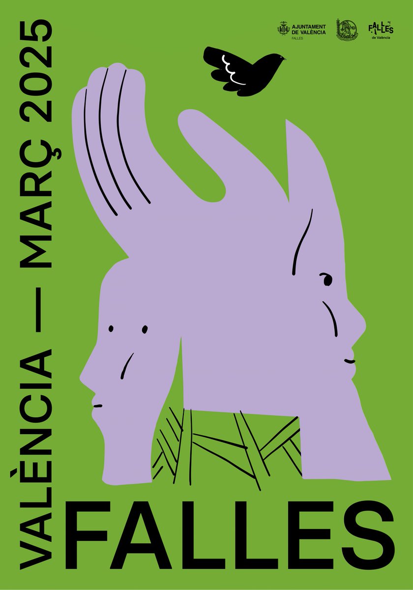 JCF_Valencia's tweet image. 🔥 Esta és l’imatge gràfica de les Falles 2025.

Disseny de Sergio Membrillas i Migue Martí.

#Falles25