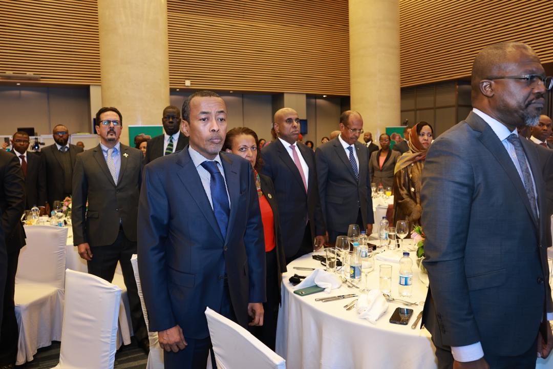 AmbMedIdriss's tweet photo. Superbe soirée à l’UA pour le lancement d’une semaine riche pour la candidature de SEM Mahmoud Ali Youssouf pour être le prochain Président de la commission en février prochain afin de présenter sa vision devant l’ensemble des ambassadeurs des Etats membres avant le débat du 13 https://t.co/jcRZNt00Is