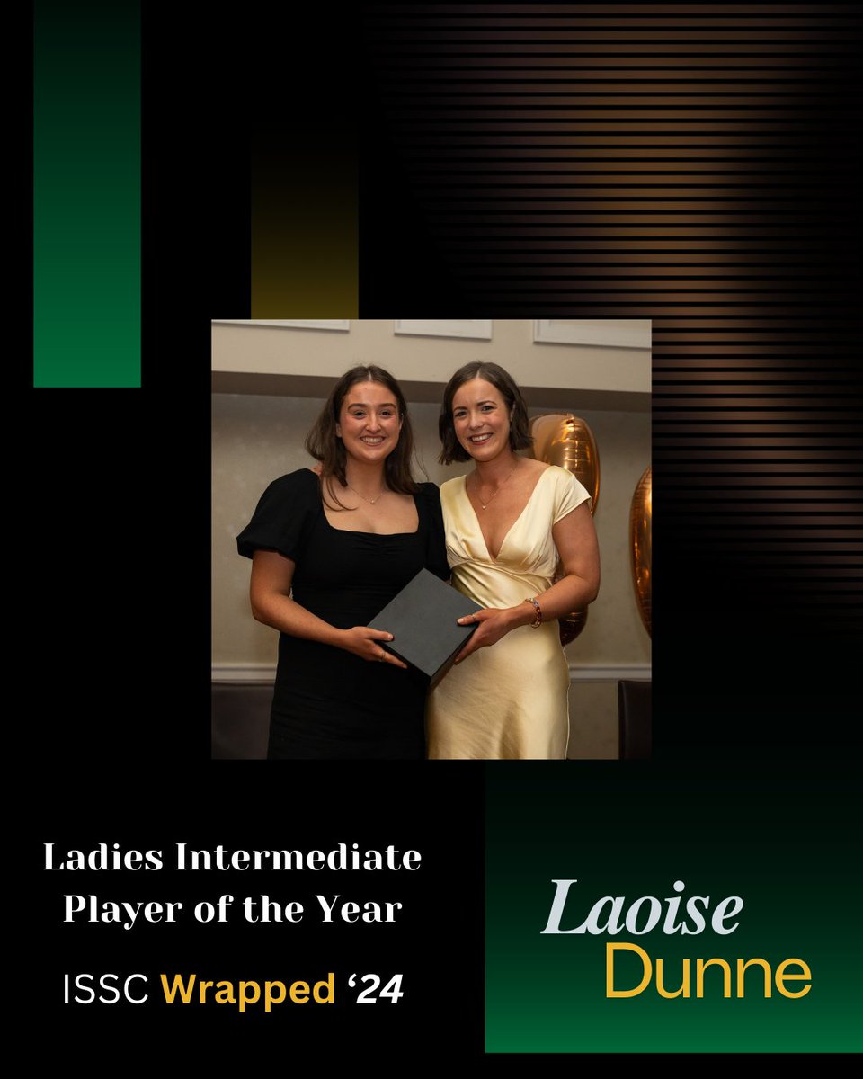 ISSC Wrapped '24 ⭐️

Congratulations to our clubs' Intermediate Player of the Year Award Winners.

Daragh Conway - Nurney, Co Kildare ⚪️
Laoise Dunne - Naas, Co Kildare ⚪️

We are so proud of all their achievements this year.

<a href="/officialgaa/">The GAA</a> <a href="/GAAworldgames/">World GAA</a>