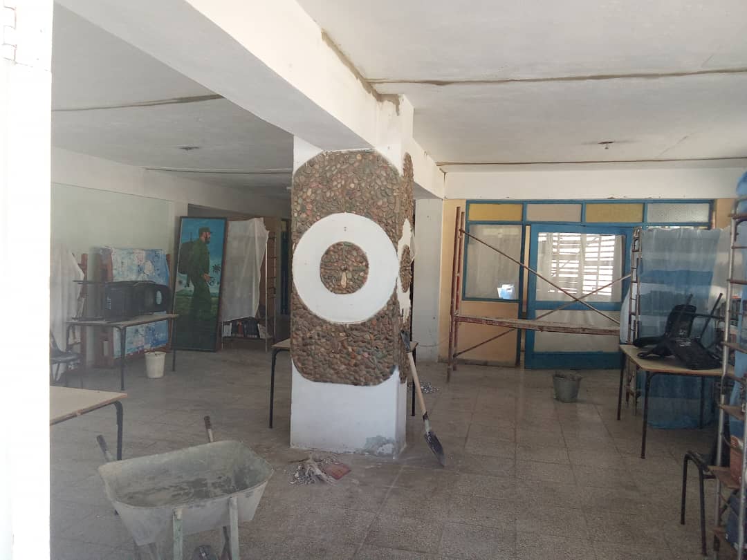 Bp1868granma's tweet photo. Tras las afectaciones del sismo de magnitud 6.7 en Pilón, la Biblioteca Municipal, se recupera para ofrecer un mejor servicio a todos los usuarios del territorio.
#CulturaGranma
#BibliotecaProvincial1868
#BibliotecasPúblicasGranma
#BNJM https://t.co/yWabS2AieE