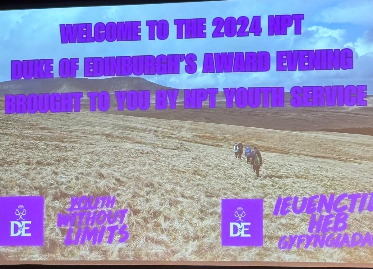 dwryfelin's tweet photo. Congratulations to our pupils who successfully completed their bronze or silver Duke of Edinburgh awards last year. A fantastic evening of celebration this evening at the Princess Royal Theatre. https://t.co/yUwyMYl5P8
