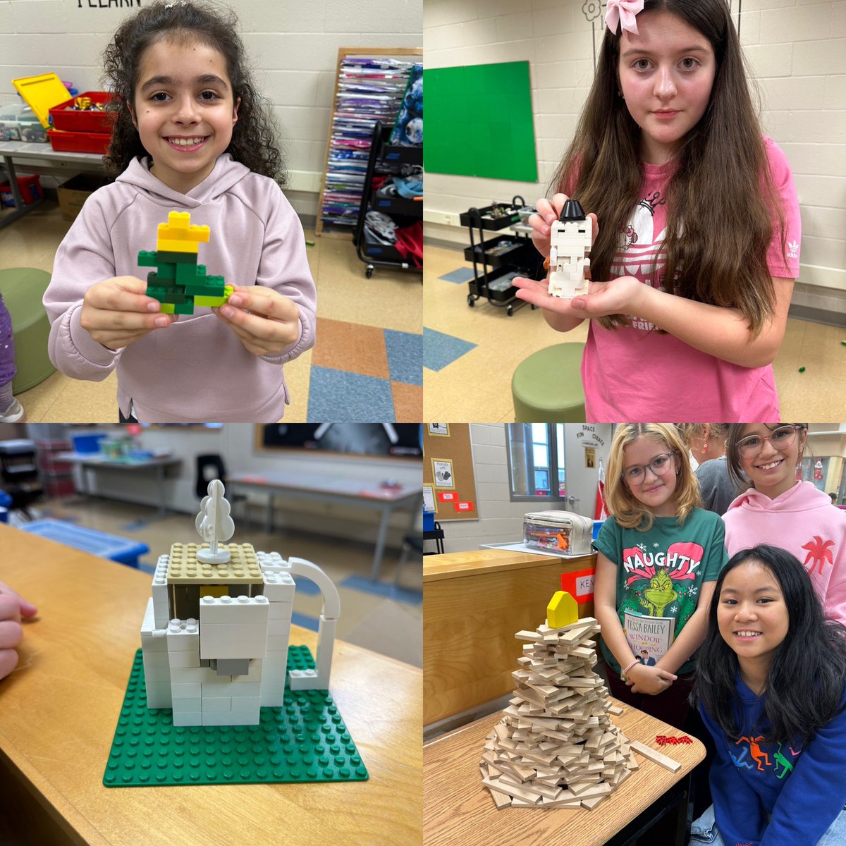 A STEAM Christmas Tree Challenge using KEVA blocks and LEGO is a fun and creative way to combine engineering, design, and problem solving! <a href="/HOFAM_DPCDSB/">Holy Family DPCDSB</a> <a href="/MmeGirimonte/">Mme Girimonte</a> <a href="/Ms_Noto/">Ms. Noto</a>