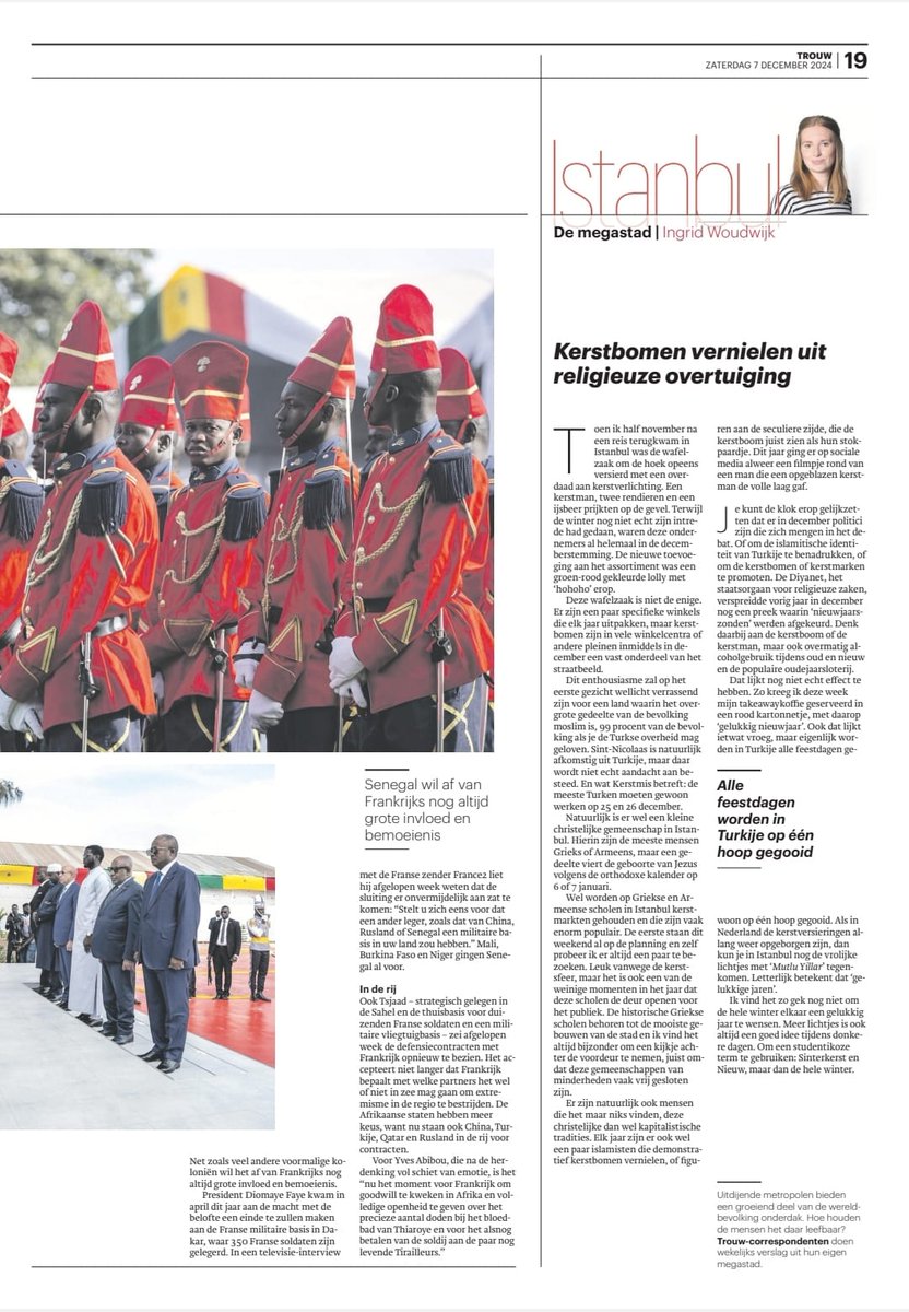 AidaGrovs's tweet photo. Senegal demands full openness from France over Thiaroye massacre at end of WWII, in which French colonial troops killed up to 400 West African soldiers who had been asking for their sold after returning from fighting the nazis in Europe.
My piece 👇 
https://t.co/tMBe2Sqs8E https://t.co/Uad0TsDcPD