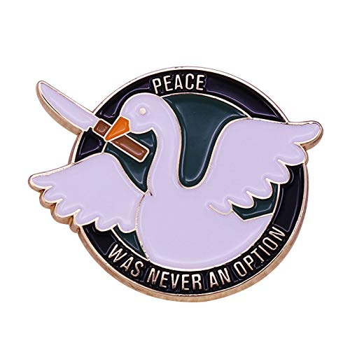 breadboiwizard's tweet image. I just received Be Goose Do Crimes Brooch and Enamel Pin Peace Was Never An Option Lapel Pin Fan Collection Gift from gh0stiest via Throne. Thank you! throne.com/breadboiwizard #Wishlist #Throne