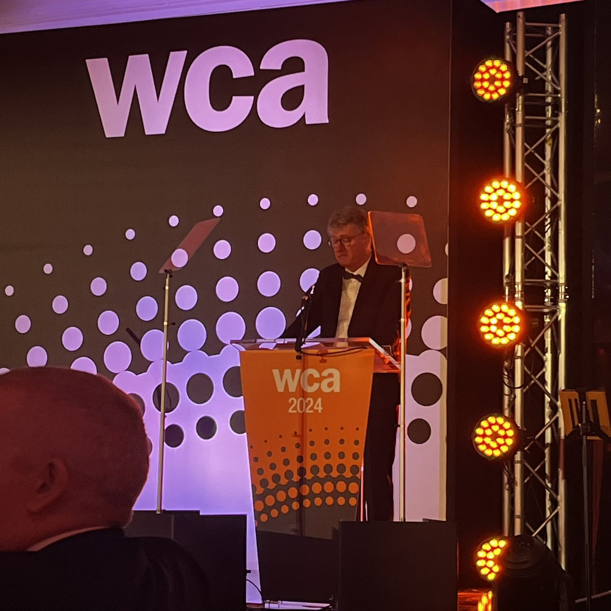 Marc Anne opens the 2024 World Communication Awards - good luck to all the finalists #WCA24