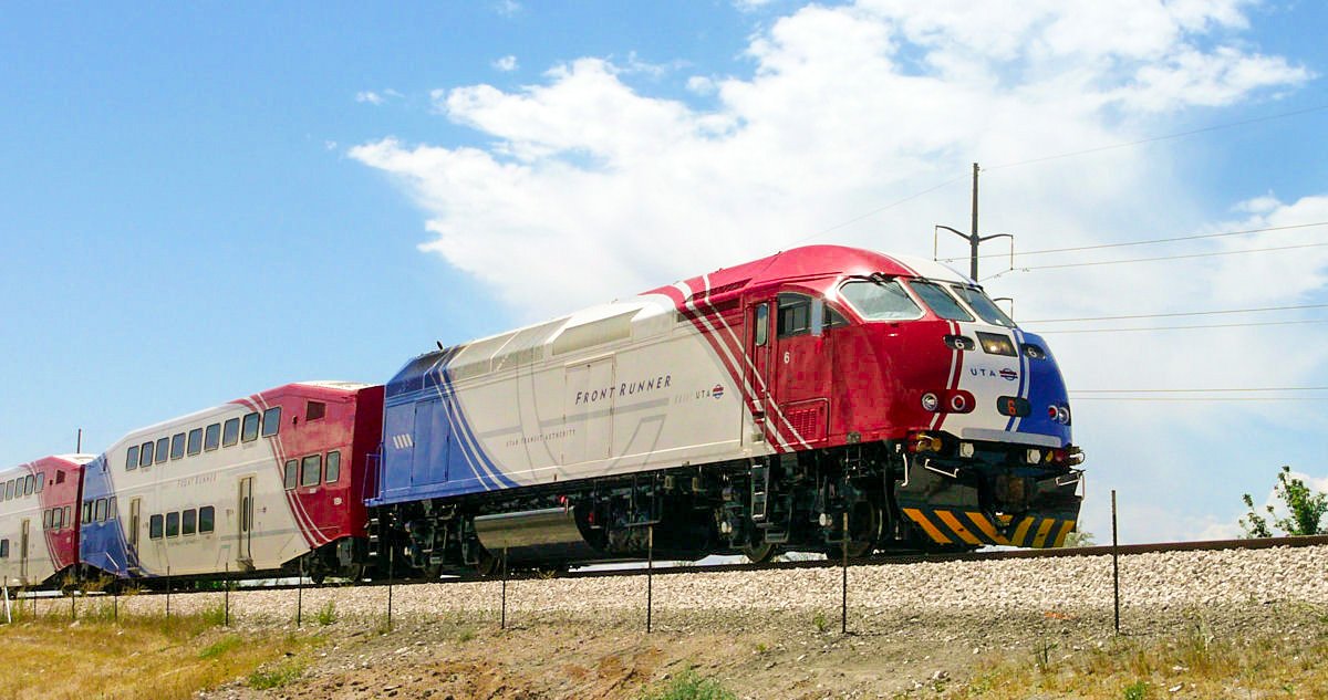 Utah Line Ride UTA Front Runner: Running between Ogden, Salt Lake City and Provo, this ...