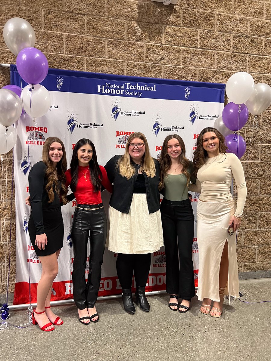 Congratulations to the 147 new members of the National Honor Society and 13 inductees of the National Technical Honor Society!