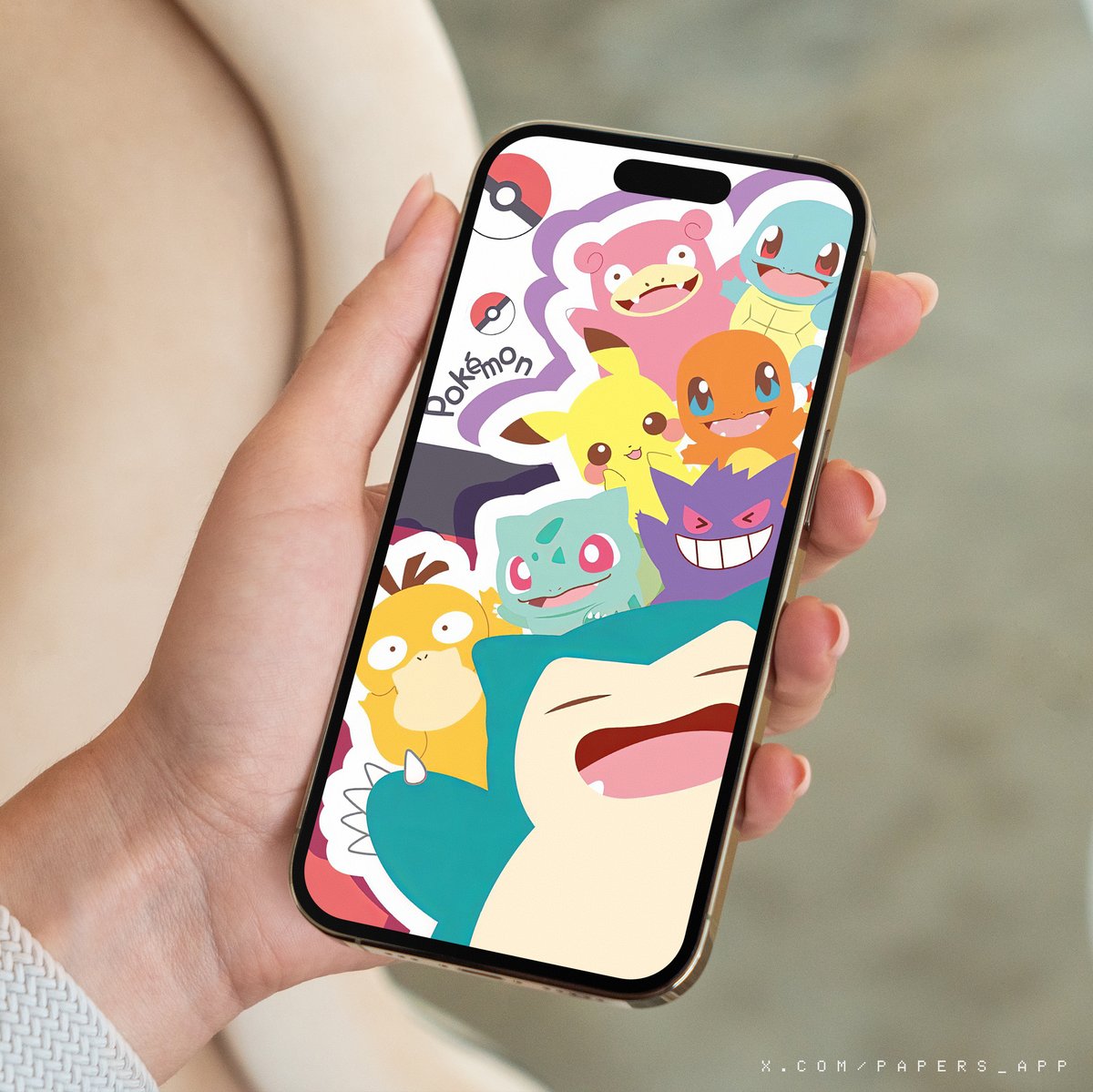 Papers_app's tweet photo. The Pokémon Wallpaper 🔥 https://t.co/aK5q3CZmxA