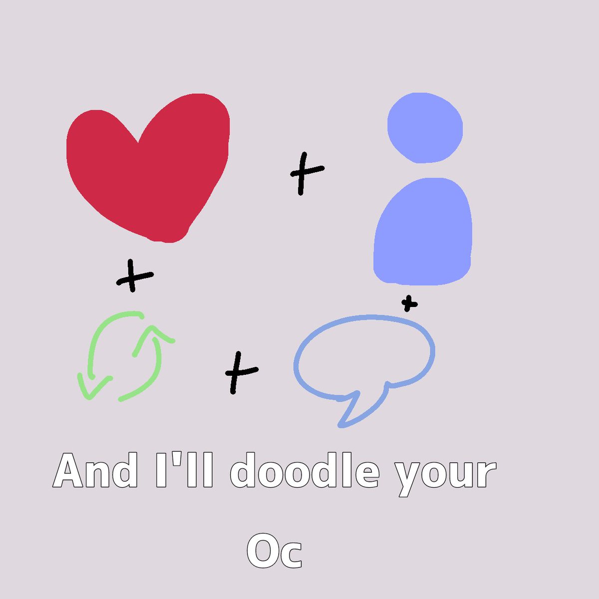 Roses_poses's tweet photo. Just some doodles #artmoot #freeart https://t.co/UeQL3Zewyy