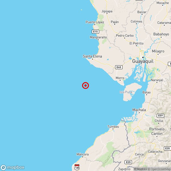 IGecuador's tweet photo. [PRELIMINAR]
Evento: igepn2024ygac
Ocurrido: 2024-12-10 14:43:57
Mag.: 4.0M
Prof.: 3.0 km
Lat.: 2.732° S
Long.: 80.992° W
Localizado: a 56.41 km de La Libertad, Santa Elena
Sintió este sismo? Repórtelo: https://t.co/2p6la2KCk5 https://t.co/nmmT1zjM97