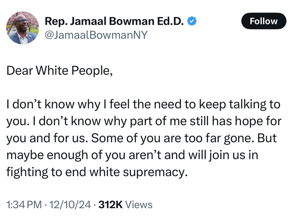 libsoftiktok's tweet photo. This is just straight up racism against White people https://t.co/csm8yYuWQR