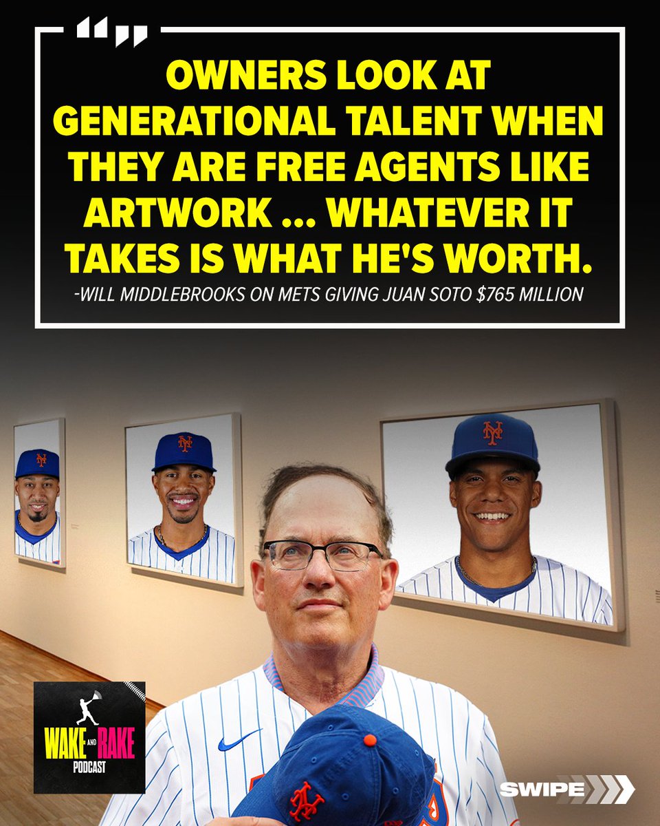 WAKE and RAKE Podcast (@wakeandrakepod) on Twitter photo .<a href="/middlebrooks/">Will Middlebrooks</a> says Juan Soto is a piece of art 🖼️
FULL EPISODE: youtube.com/watch?v=AeANUI… .<a href="/middlebrooks/">Will Middlebrooks</a> says Juan Soto is a piece of art 🖼️
FULL EPISODE: youtube.com/watch?v=AeANUI…