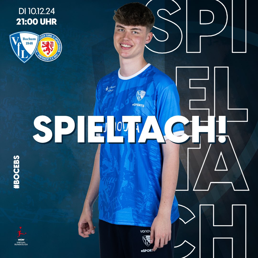 VfL Bochum 1848 eSports-Team (@vfl1848esports) on Twitter photo ๐บ๐ซก 8. Spieltag der <a href="/vbl_official/">VBL | WOW VIRTUAL BUNDESLIGA</a> jetzt live aus der Vonovia eSport-WG! ๐ฎ๐
Twitch โก๏ธ VfL1848eSports ๐บ๐ซก 8. Spieltag der <a href="/vbl_official/">VBL | WOW VIRTUAL BUNDESLIGA</a> jetzt live aus der Vonovia eSport-WG! ๐ฎ๐
Twitch โก๏ธ VfL1848eSports