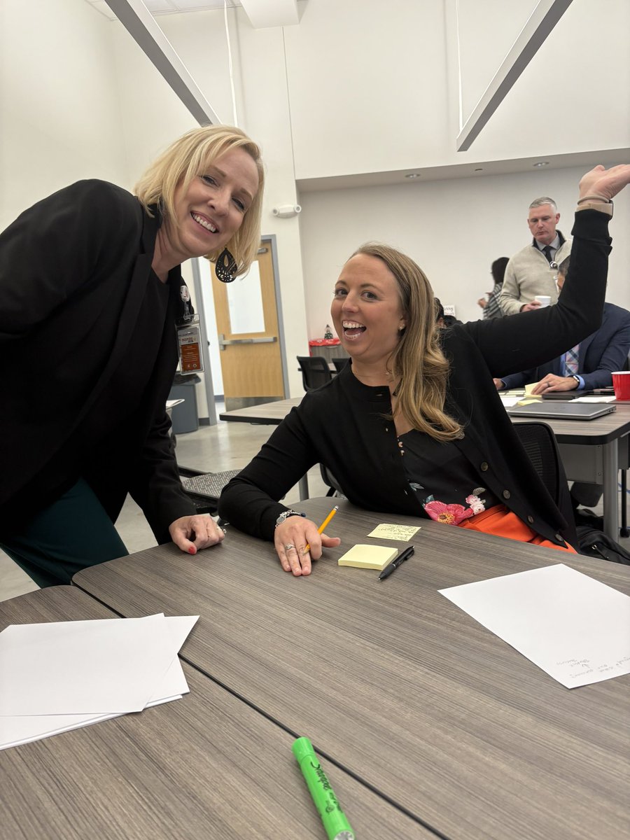 JeniNeatherlin's tweet photo. This is my Chief of Schools &amp; Associate Superintendent of C&amp;I - can I tell you how grateful I am for these ladies. They know their stuff . They work so hard &amp; are so knowledgeable. Their work is exemplary. @HuttoISD https://t.co/7hocACWDMb