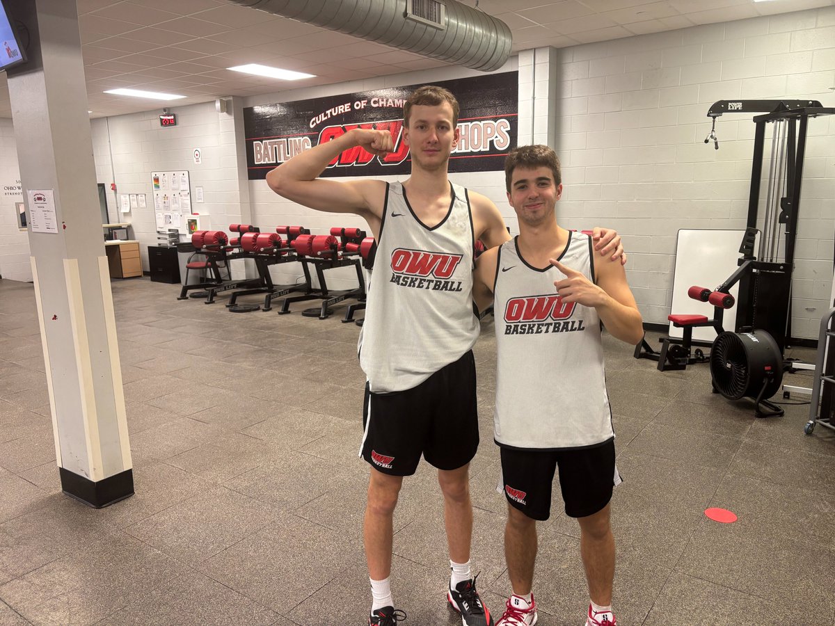 Ohio Wesleyan Men’s Basketball tweet media