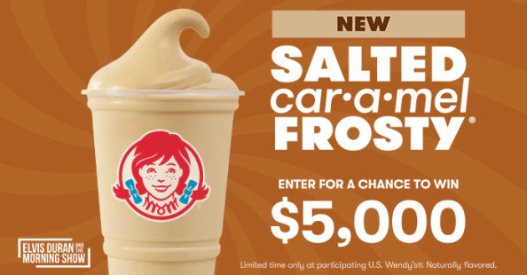 ElvisDuranShow's tweet photo. #Ad Enter here to win $5K in cash for our Holiday Sweepstakes—all thanks to our friends at @Wendys! 🍦 https://t.co/9OCYmZNq6D https://t.co/zmXxkNyz2f