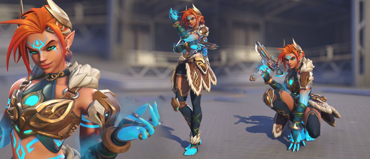 Here's another Skin I did for <a href="/PlayOverwatch/">Overwatch</a> 
under <a href="/airbornstudios/">Airborn Studios</a> !
a specials thanks to <a href="/KizmoDev/">KC 💙</a> 
Concepts provided by #Overwatch Crew over at Blizzard
Gun done by the incredible 
<a href="/JoaoSapiro/">Sapiro</a> 
! #Sombra #3dart