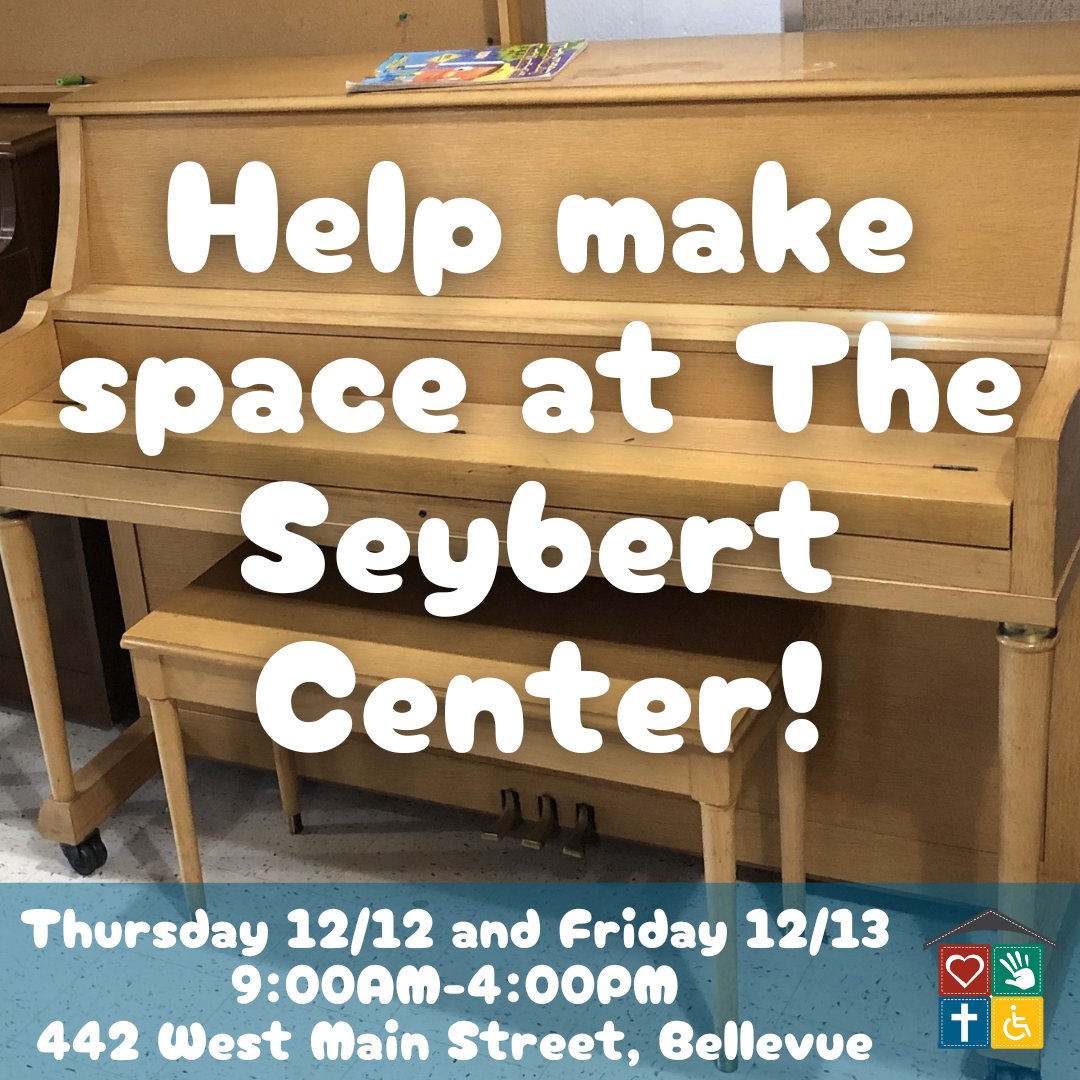 FlatRockHomes's tweet photo. Flat Rock is hosting another rummage sale at Seybert Center!

Help us make room on December 12th and 13th from 9AM-4PM at 442 West Main Street, Bellevue

#FlatRockHomes #RummageSale https://t.co/L98EzXE8bJ
