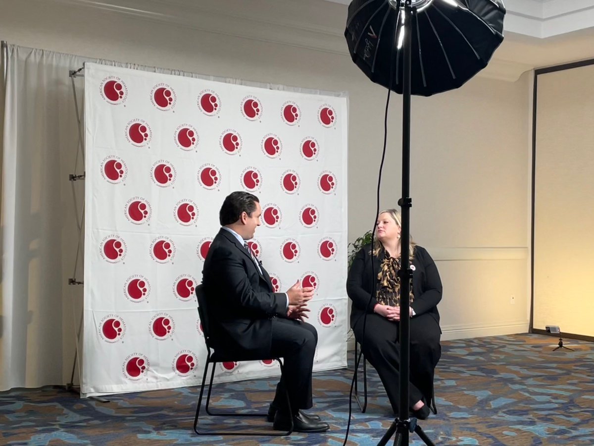 ASH Clinical News (@ashclinicalnews) on Twitter photo A behind-the-scenes look at yesterday's #ASH24 On Location interviews with Editor-in-Chief <a href="/AaronGerds/">Aaron Gerds MD, MS</a> and Deputy Editor <a href="/bsamuelson_md/">Bethany Samuelson Bannow MD, MCR</a> 🩸 Stay tuned for the full videos coming soon! A behind-the-scenes look at yesterday's #ASH24 On Location interviews with Editor-in-Chief <a href="/AaronGerds/">Aaron Gerds MD, MS</a> and Deputy Editor <a href="/bsamuelson_md/">Bethany Samuelson Bannow MD, MCR</a> 🩸 Stay tuned for the full videos coming soon!