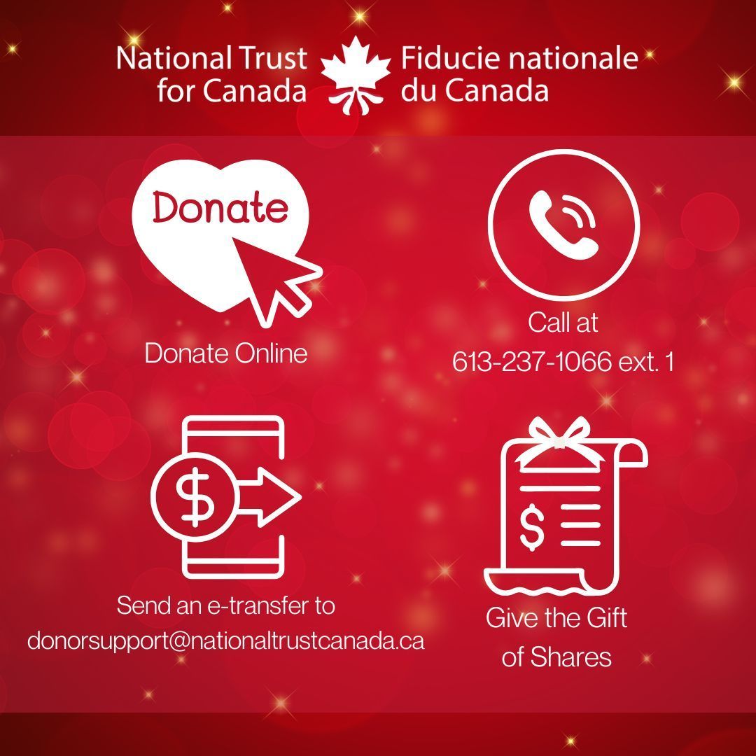 A historic house can provide shelter, a heritage school a space for seniors activities, and a former church an artist’s space. Donate, triple your gift, and support communities sustaining historic places for the future. buff.ly/3ubHqcY