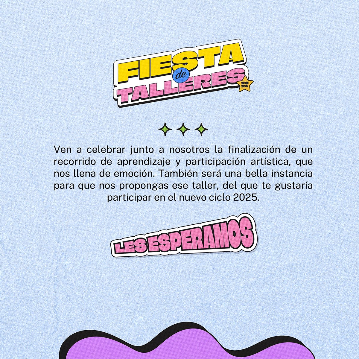 ¿Nos vemos este miércoles en la Fiesta de Talleres? Estará muy entretenido y tendremos gratas sorpresas 👏🏾👏🏾👏🏾
Ven a ver las muestras del taller de #guitarra #encuadernación #serigrafía #standupcomedy #danzas #fotoyvideo ¡Todo en el Centro Cultural de Recoleta! ¡Les esperamos!