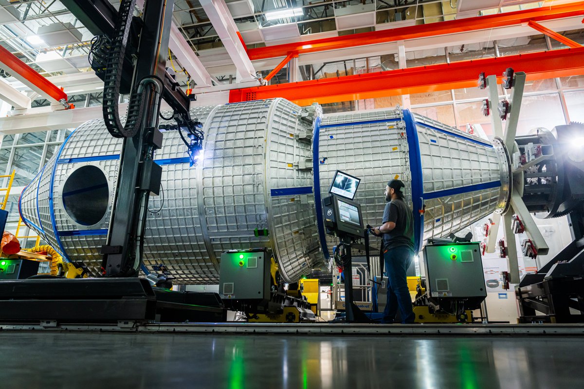 Haven-1’s primary structure qualification article has officially completed its final weld. The article is now ready for painting, window, and hatch integration before being shipped for pressure and load testing at our Mojave, CA test site.
