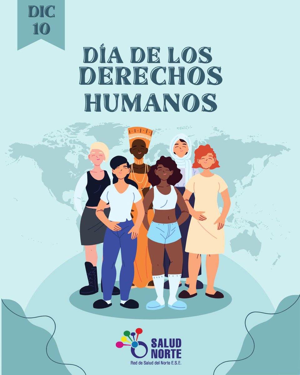 En el Día de los Derechos Humanos, reiteramos nuestro compromiso con la igualdad, la justicia y la dignidad de todas las personas ✊🏻🌍