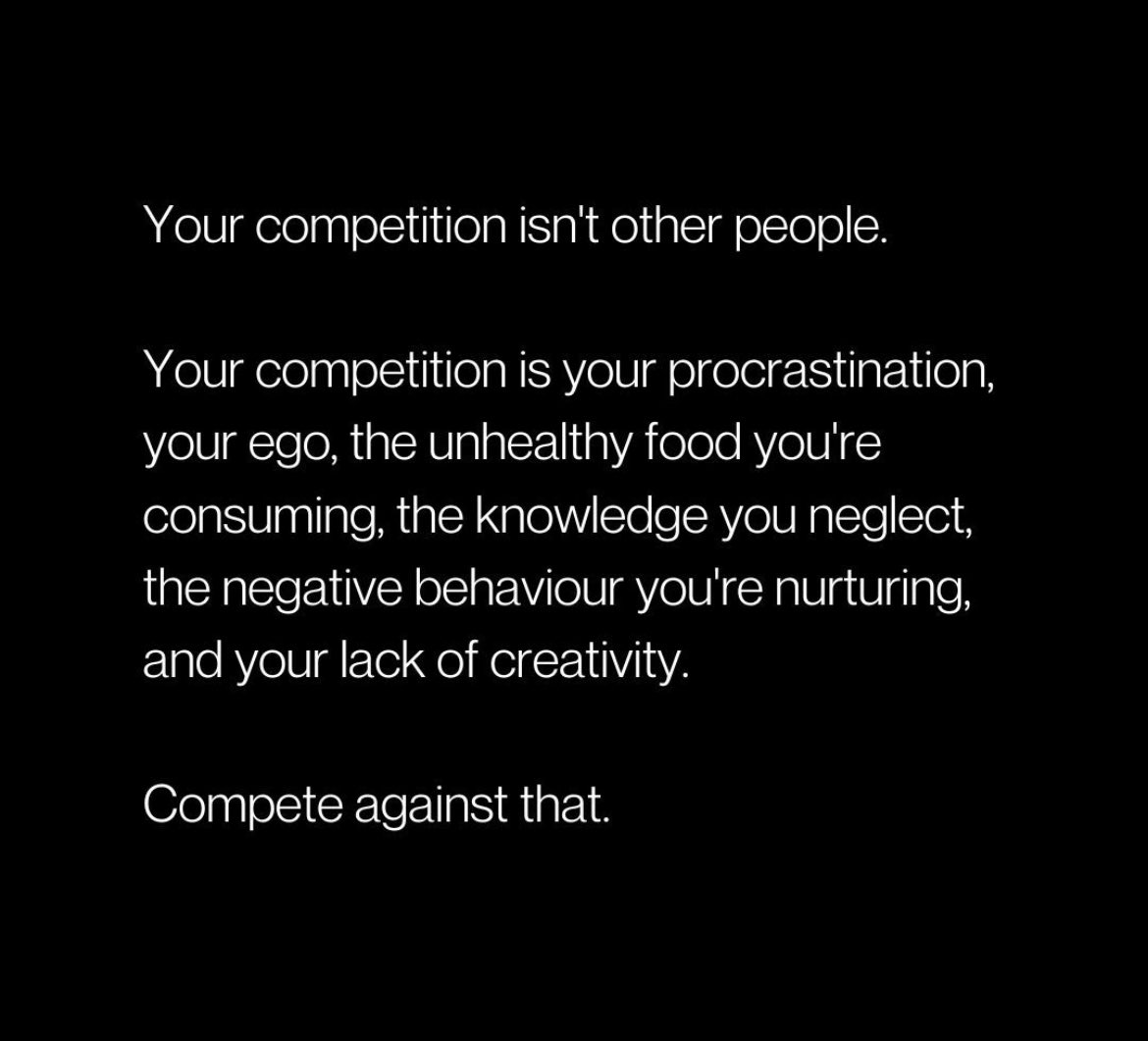 PhalakoneMysay's tweet image. The only competition is YOU, nobody else.

#SelfDevelopement