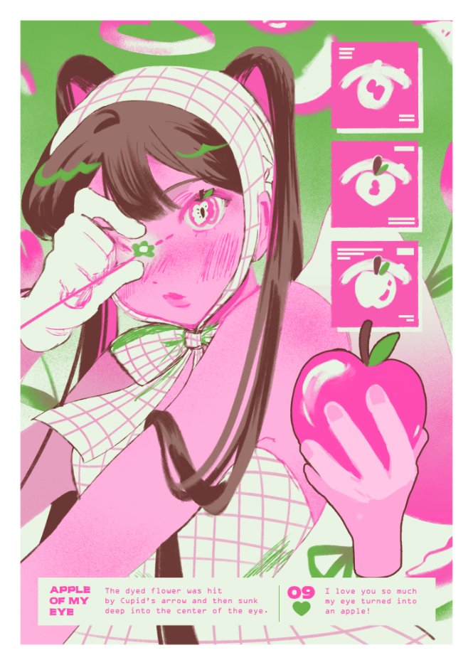 mlkinis's tweet photo. I love you so much my eye turned into an apple! 🍎 https://t.co/bTFNkQsVQz