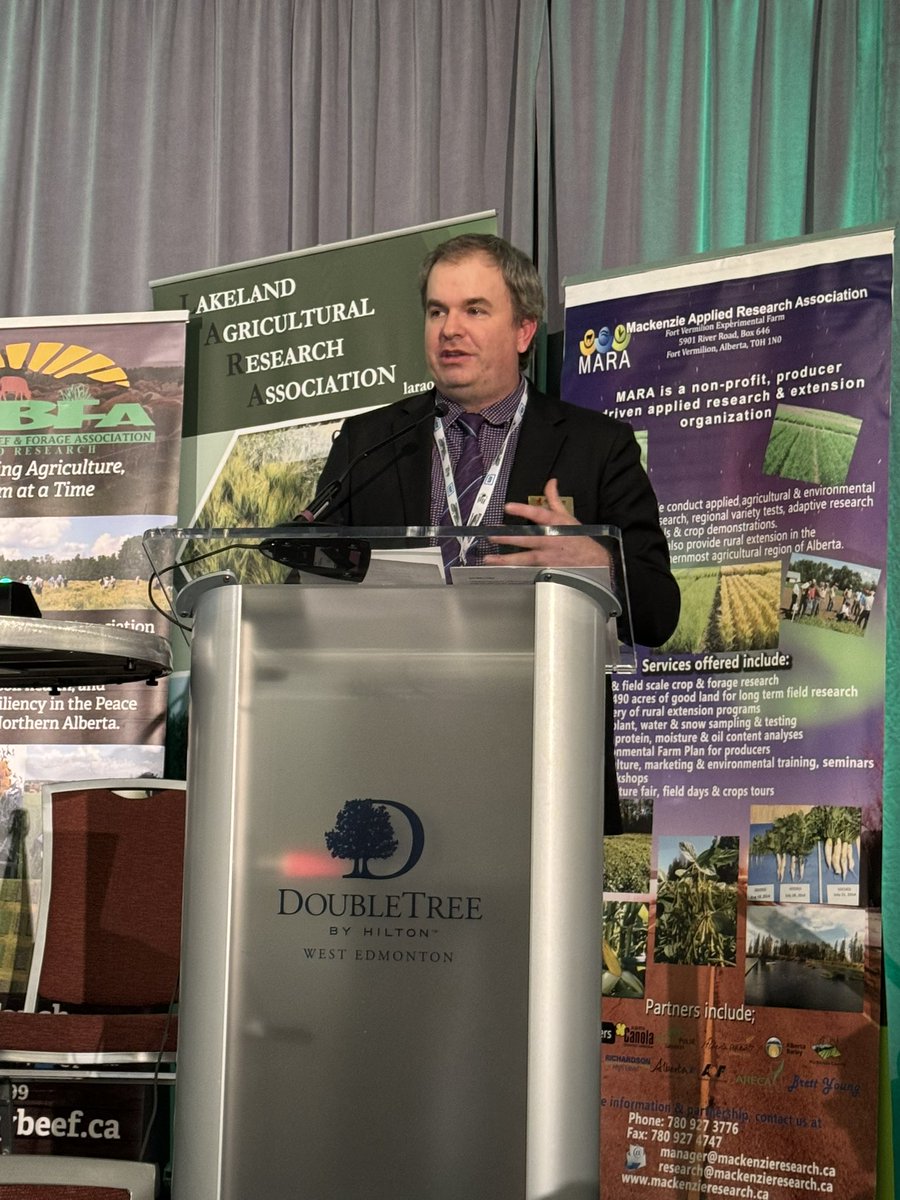 Day 1 of the Western Canada Conference on Soil Health and Grazing. FFGA supported 2023 Nuffield Scholar Craig Lester on his global study of ‘media’s role in Agriculture and the effect it has on consumer perception.’ Today we get to hear about his journey. 
#WCCSHG